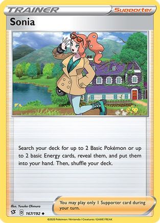 [PKM] Sonia (167/192) [Sword & Shield: Rebel Clash]
