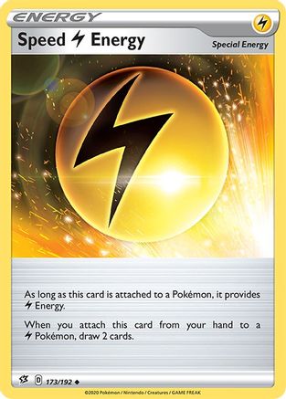 [PKM] Speed Lightning Energy (173/192) [Sword & Shield: Rebel Clash]