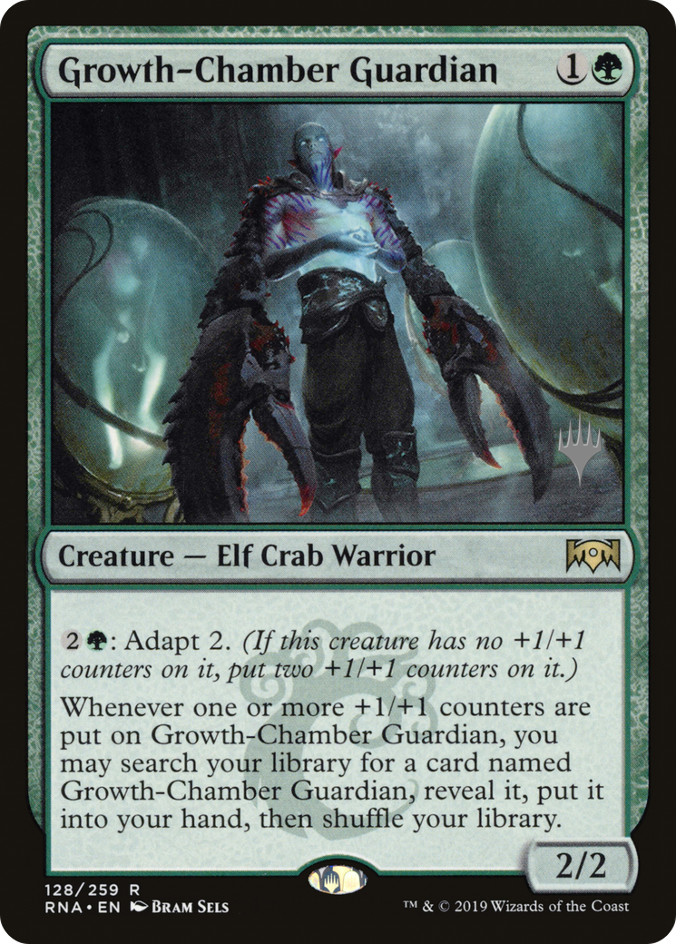 {R} Growth-Chamber Guardian (Promo Pack) [Ravnica Allegiance Promos][PP RNA 128]