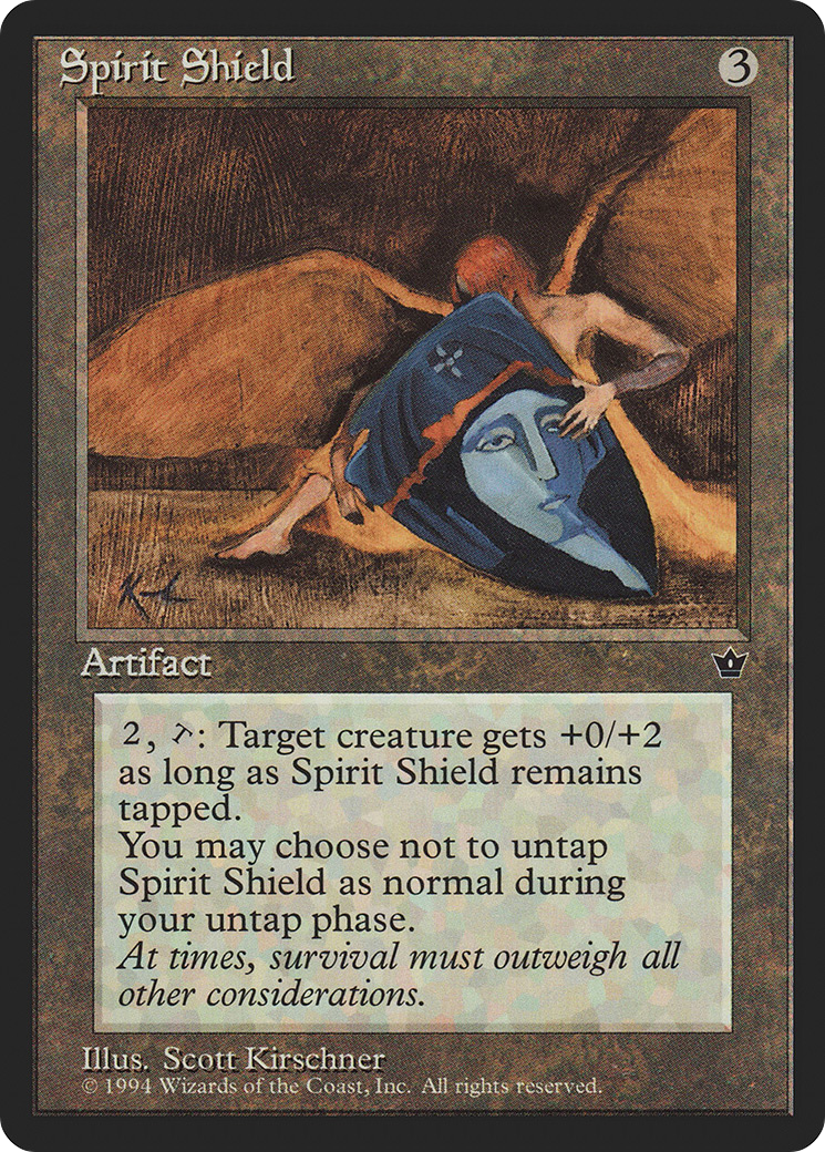 {R} Spirit Shield [Fallen Empires][FEM 090] - Misty Mountain Games