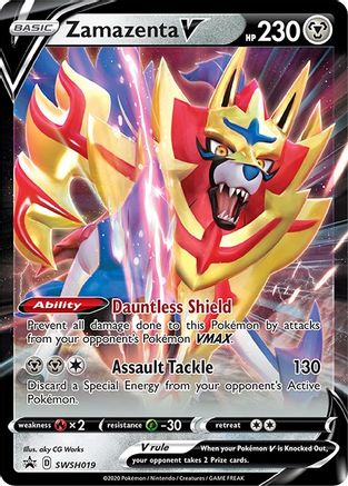 [PKM] Zamazenta V (SWSH019) [Sword & Shield: Black Star Promos]