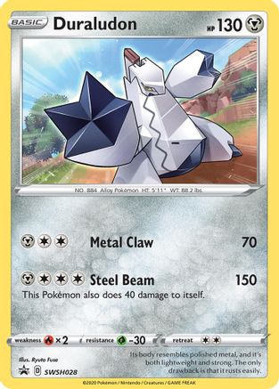 [PKM-R] Duraludon (SWSH028) [Sword & Shield: Black Star Promos]