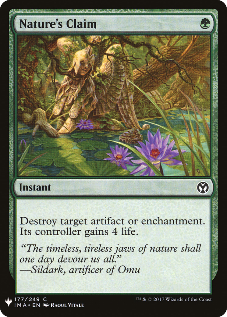 {C} Nature's Claim [Mystery Booster][LS IMA 177]