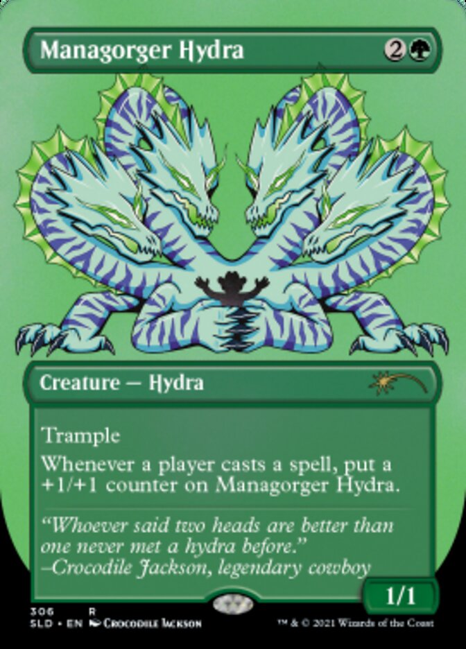 {R} Managorger Hydra (Borderless) [Secret Lair Drop Series][SLD 306]