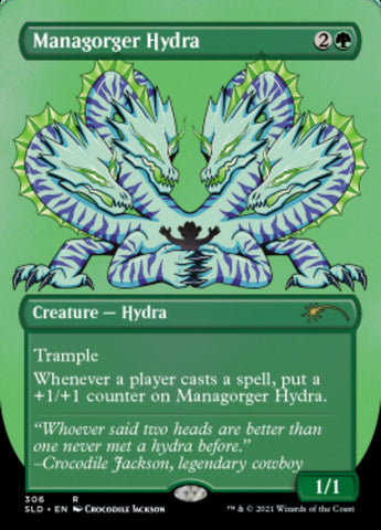 {R} Managorger Hydra (Borderless) [Secret Lair Drop Series][SLD 306]