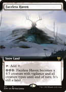 {R} Faceless Haven (Extended Art) [Kaldheim][KHM 371]