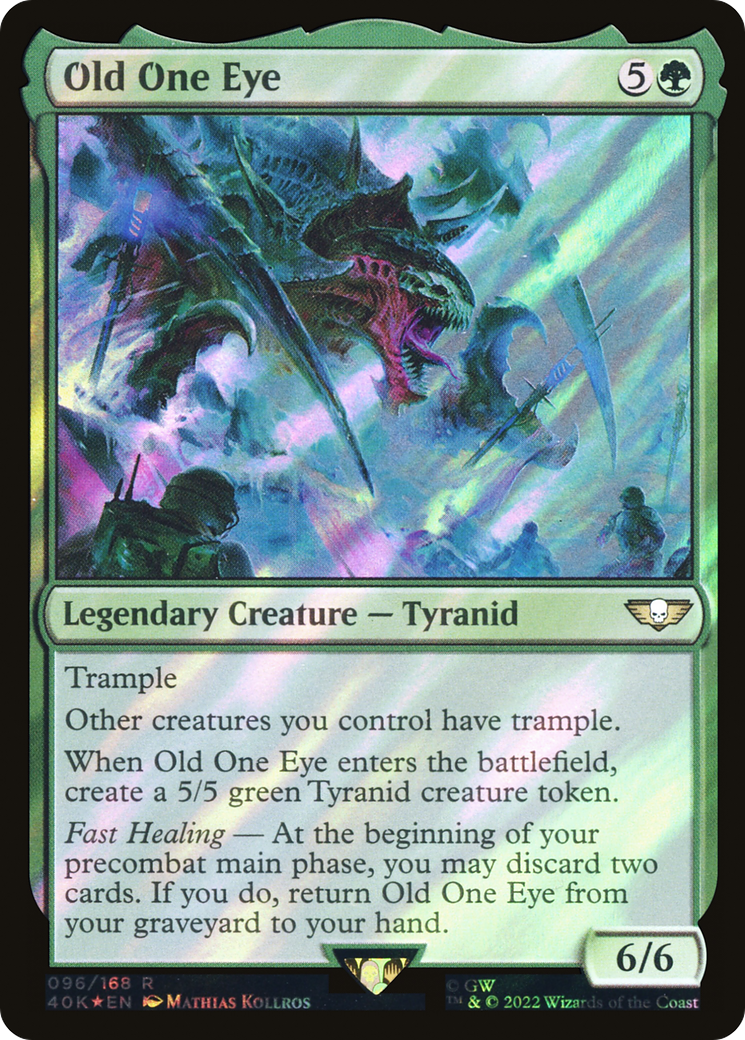 {R} Old One Eye (Surge Foil) [Universes Beyond: Warhammer 40,000][SF 40K 096]