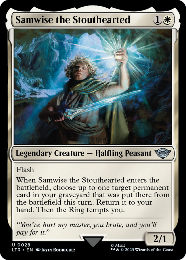 {C} Samwise the Stouthearted [The Lord of the Rings: Tales of Middle-Earth][LTR 028]