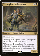 {R} Triumphant Adventurer [Dungeons & Dragons: Adventures in the Forgotten Realms][AFR 237]