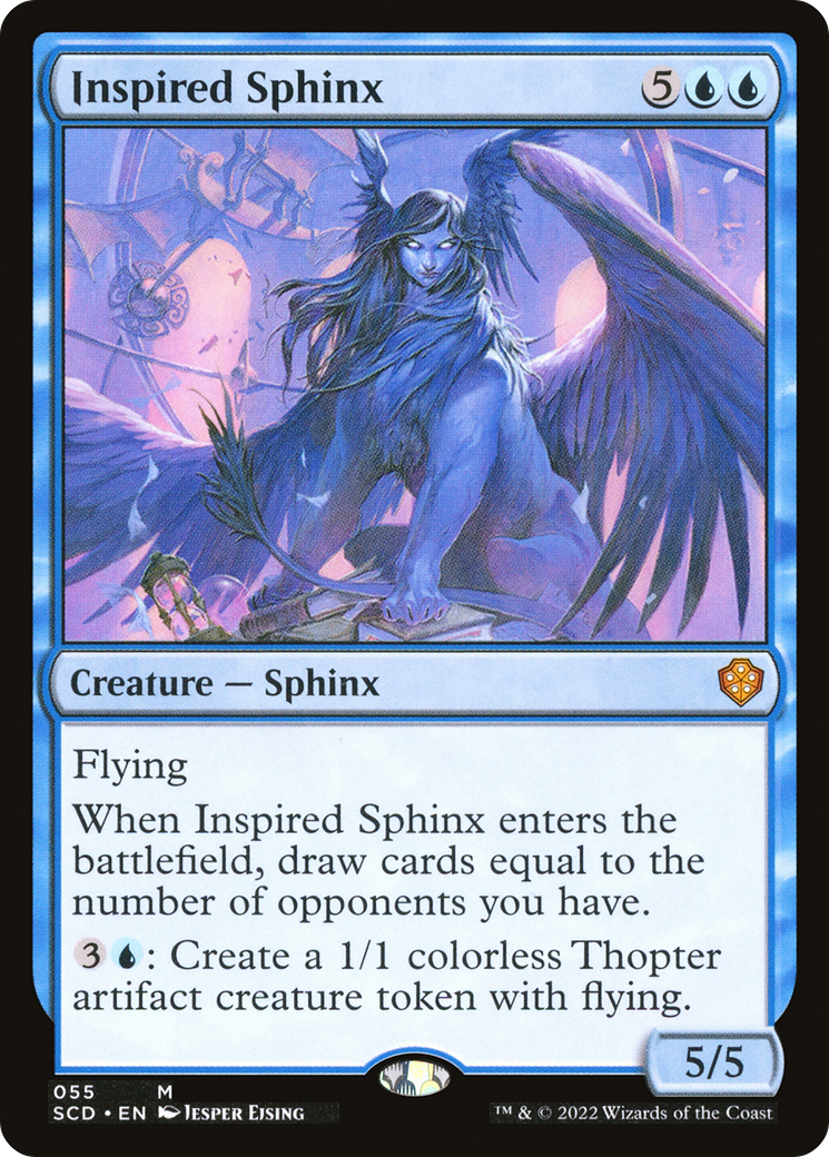 {R} Inspired Sphinx [Starter Commander Decks][SCD 055]