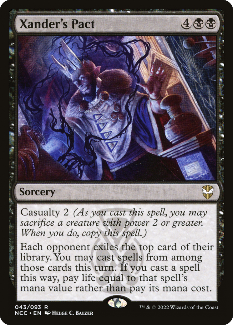 {R} Xander's Pact [Streets of New Capenna Commander][NCC 043]