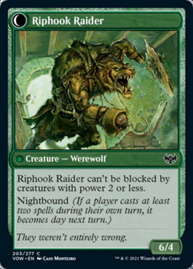 {C} Hookhand Mariner // Riphook Raider [Innistrad: Crimson Vow][VOW 203]
