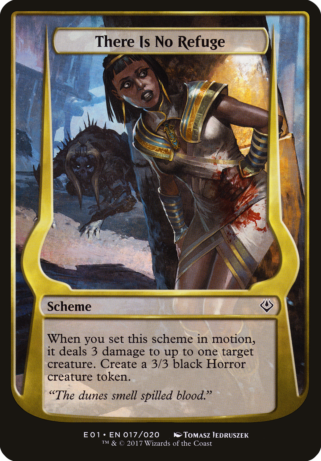 {O} There Is No Refuge (Schemes) [Archenemy: Nicol Bolas Schemes][OVR E01 017] - Misty Mountain Games
