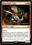 {R} Flameblade Angel [Shadows over Innistrad Prerelease Promos][PR SOI 157]