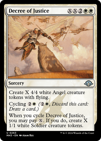 {C} Decree of Justice [Modern Horizons 3][MH3 263]