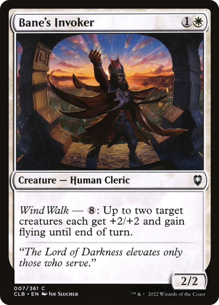 {C} Bane's Invoker [Commander Legends: Battle for Baldur's Gate][CLB 007]