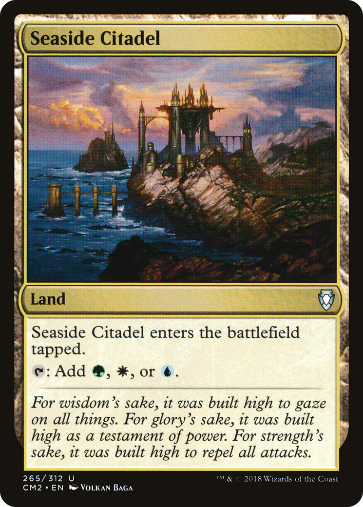 {C} Seaside Citadel [Commander Anthology Volume II][CM2 265] - Misty Mountain Games