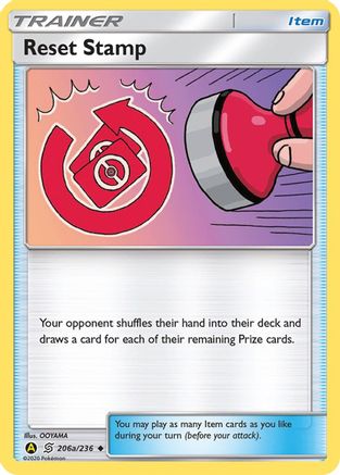 [PKM] Reset Stamp (206a/236) [Alternate Art Promos]