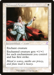 {R} Ethereal Armor (Timeshifted) [Time Spiral Remastered][TSR 293]