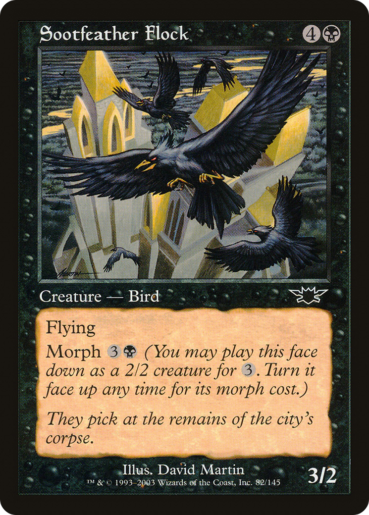 {C} Sootfeather Flock [Legions][LGN 082] - Misty Mountain Games