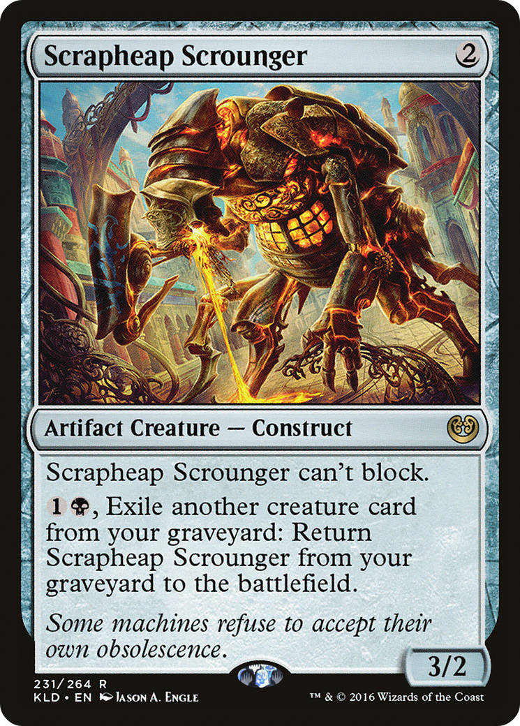 {R} Scrapheap Scrounger [Kaladesh][KLD 231] - Misty Mountain Games