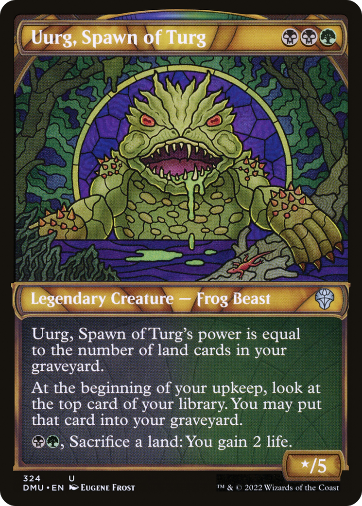 {C} Uurg, Spawn of Turg (Showcase) [Dominaria United][DMU 324]