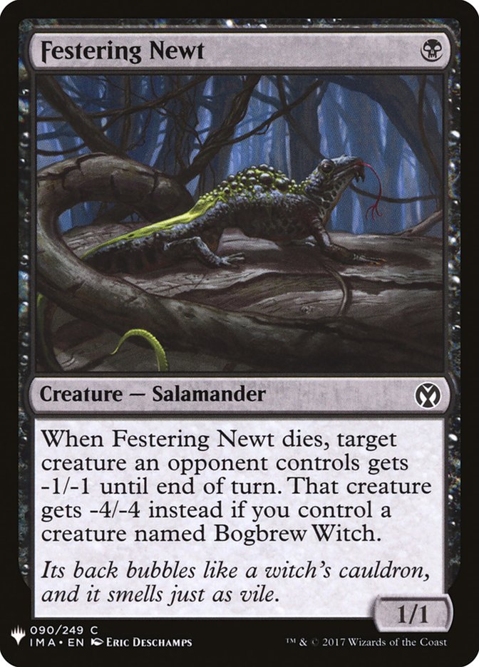 {C} Festering Newt [Mystery Booster][MB1 IMA 090]