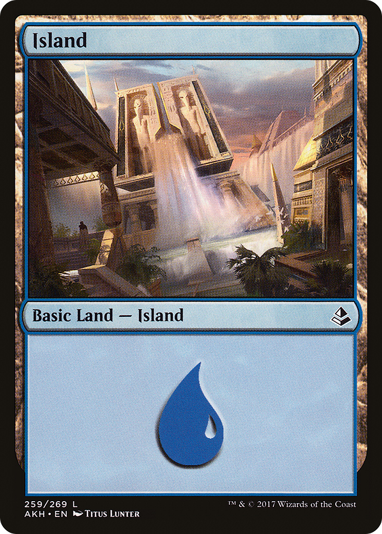 {B}[AKH 259] Island (259) [Amonkhet]