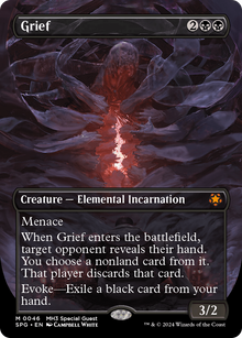 {R} Grief (Borderless) [Modern Horizons 3 Special Guests][SPG 046]