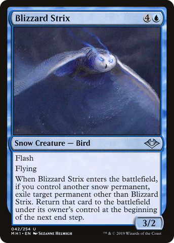 {C} Blizzard Strix [Modern Horizons][MH1 042]