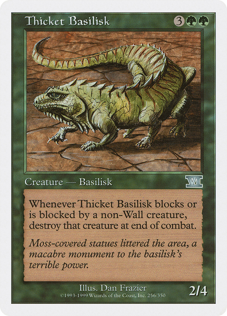 {C} Thicket Basilisk [Classic Sixth Edition][6ED 256] - Misty Mountain Games