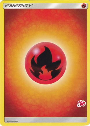 [PKM BE] Fire Energy (Charizard Stamp #2) [Battle Academy 2020]