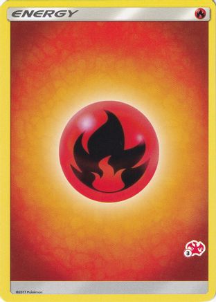 [PKM BE] Fire Energy (Charizard Stamp #3) [Battle Academy 2020]