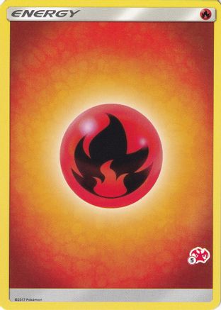 [PKM BE] Fire Energy (Charizard Stamp #5) [Battle Academy 2020]