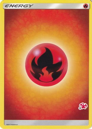 [PKM BE] Fire Energy (Charizard Stamp #9) [Battle Academy 2020]