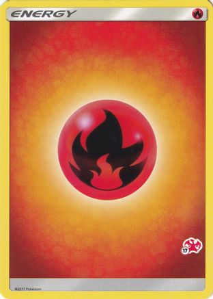 [PKM BE] Fire Energy (Charizard Stamp #17) [Battle Academy 2020]