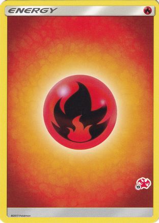 [BE] Fire Energy (Charizard Stamp #19) [Battle Academy 2020]