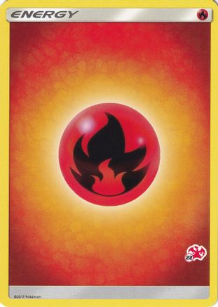 [PKM BE] Fire Energy (Charizard Stamp #22) [Battle Academy 2020]