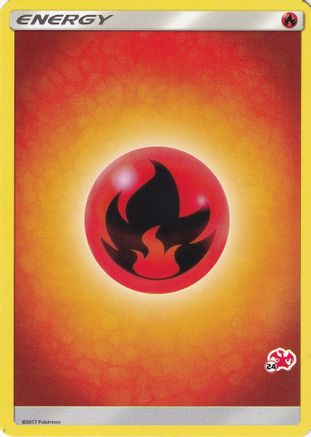 [BE] Fire Energy (Charizard Stamp #24) [Battle Academy 2020]