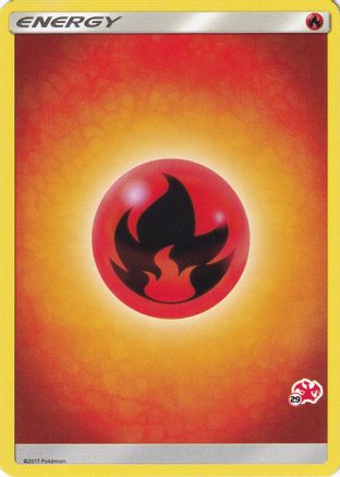 [PKM BE] Fire Energy (Charizard Stamp #29) [Battle Academy 2020]