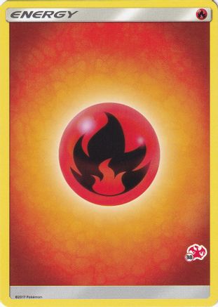 [PKM BE] Fire Energy (Charizard Stamp #38) [Battle Academy 2020]
