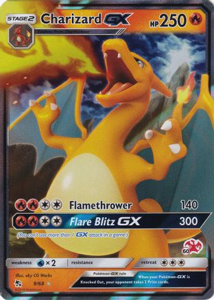 [PKM] Charizard GX (9/68) [Battle Academy 2020]