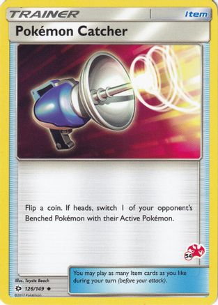 [PKM] Pokemon Catcher (126/149) (Charizard Stamp #54) [Battle Academy 2020]