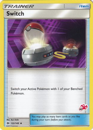 [PKM] Switch (132/149) (Charizard Stamp #40) [Battle Academy 2020]