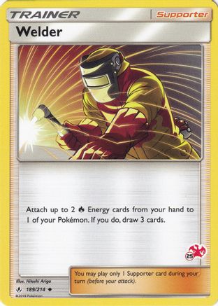 [PKM] Welder (189/214) (Charizard Stamp #25) [Battle Academy 2020]