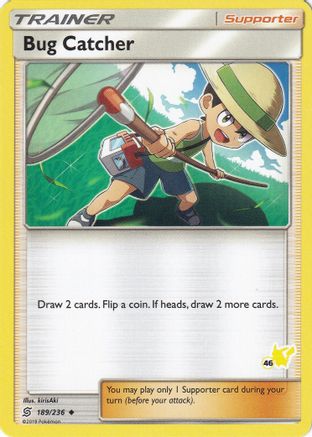 [TR] Bug Catcher (189/236) (Pikachu Stamp