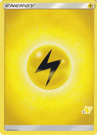 [PKM BE] Lightning Energy (Pikachu Stamp #3) [Battle Academy 2020]