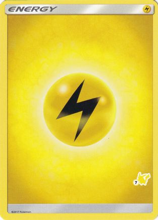 [PKM BE] Lightning Energy (Pikachu Stamp #7) [Battle Academy 2020]