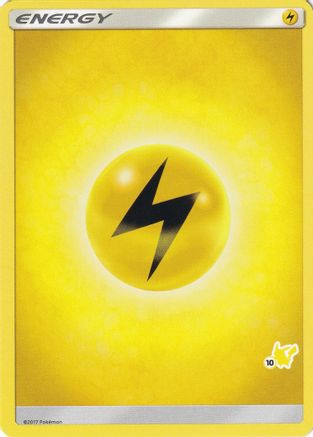 [PKM BE] Lightning Energy (Pikachu Stamp #10) [Battle Academy 2020]