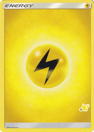 [PKM BE] Lightning Energy (Pikachu Stamp #11) [Battle Academy 2020]